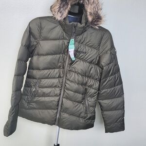Marmot Women's Olive Puffer Jacket